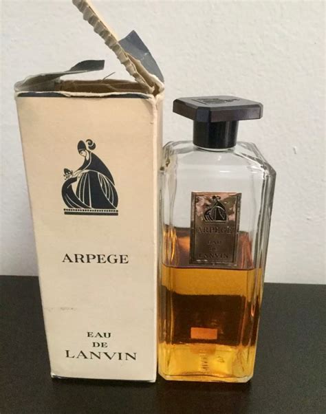 arpege lanvin vintage bottle.